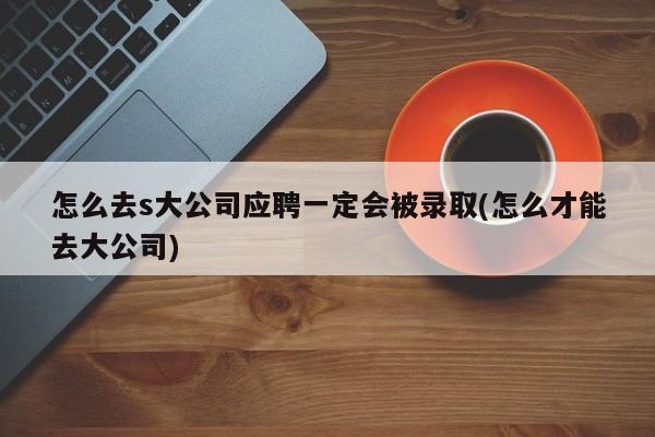 怎么去s大公司应聘一定会被录取(怎么才能去大公司)