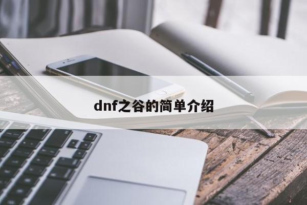 dnf之谷的简单介绍