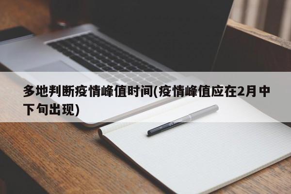 多地判断疫情峰值时间(疫情峰值应在2月中下旬出现)