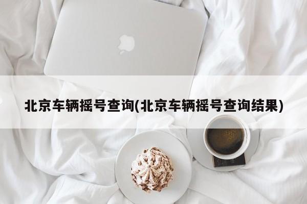 北京车辆摇号查询(北京车辆摇号查询结果)