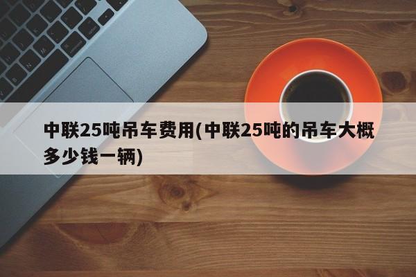 中联25吨吊车费用(中联25吨的吊车大概多少钱一辆)